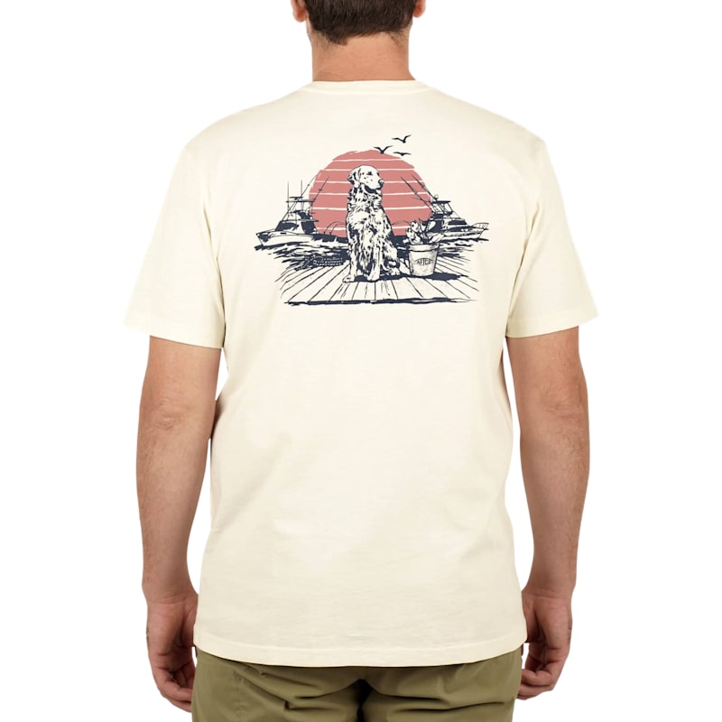 AFTCO Bucket Fishing Short-Sleeve Pocket T-Shirt