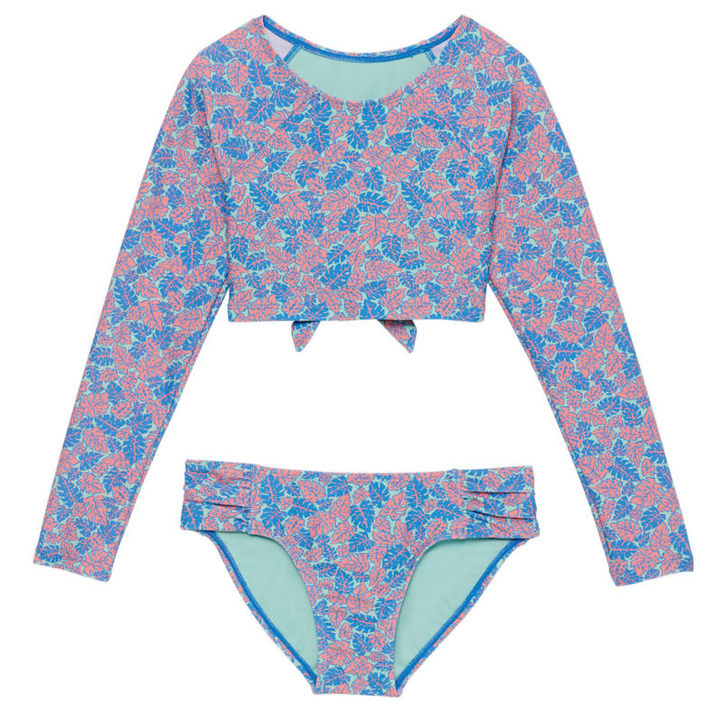 Raisins Mailee Cloud Gazing 2-Piece Long-Sleeve Swimsuit Set for Kids