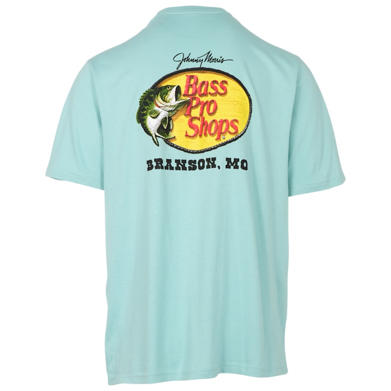 Bass Pro Shops Branson Woodcut Logo Short-Sleeve T-Shirt for Men