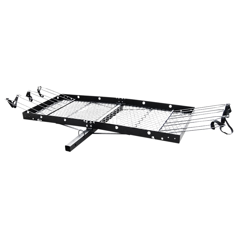 Tow Tuff Steel Cargo Carrier with Bike Rack