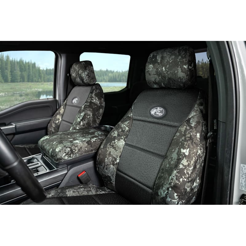 Bass Pro Shops and Cabela's TrueTimber Seat Covers by Ruff Tuff with Ostrich Inserts
