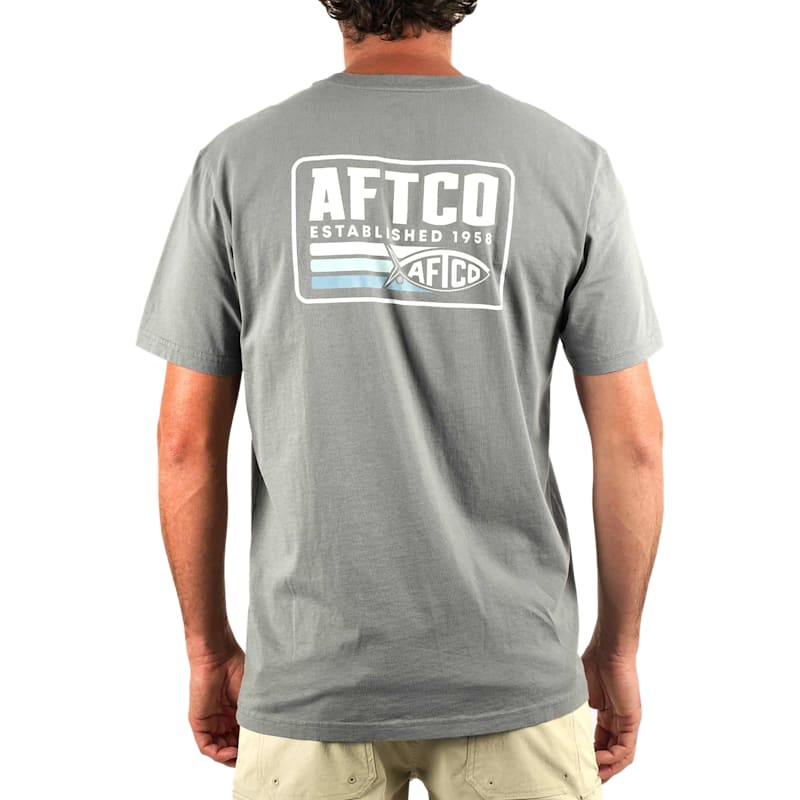 AFTCO Strype Fishing Short-Sleeve T-Shirt