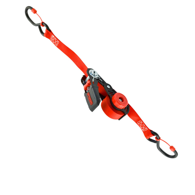 Erickson 1200-Lb. Winder Ratchet Straps with Cap Lock Hooks 2-Pack