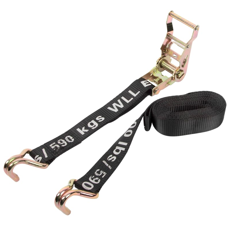 Erickson 4,000-Lb. Ratchet Strap with Double J-Hooks