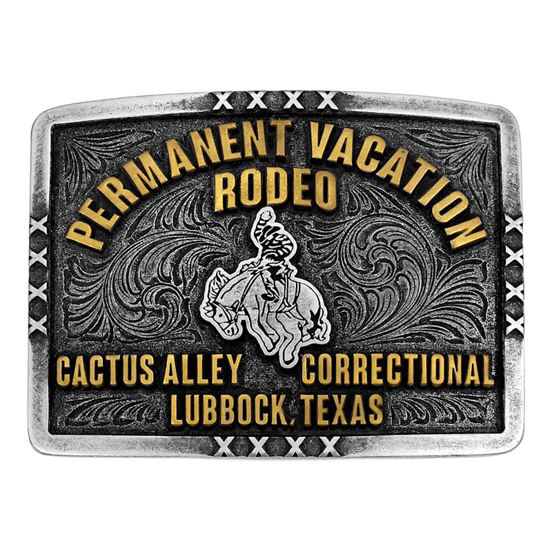 Montana Silversmiths Permanent Vacation Belt Buckle