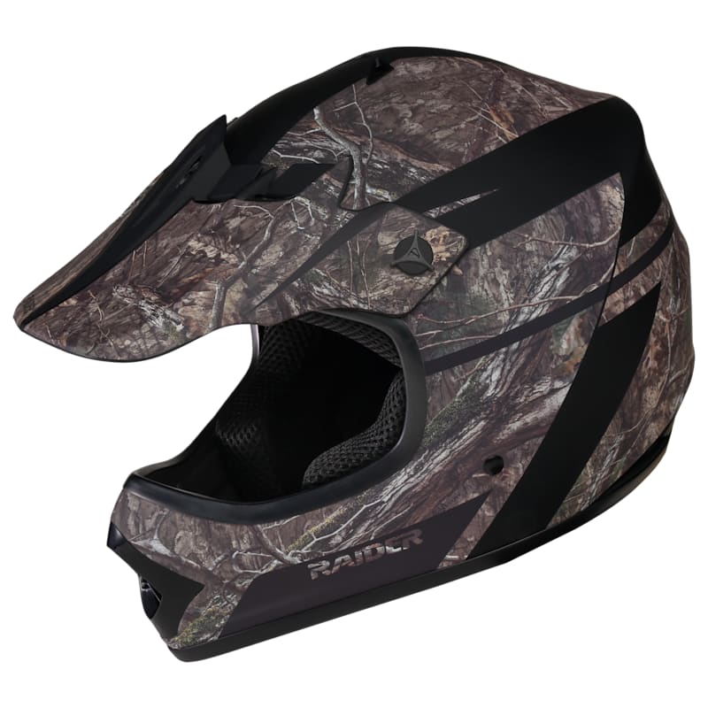 Raider Ambush V2 MX Camo Helmet for Youth