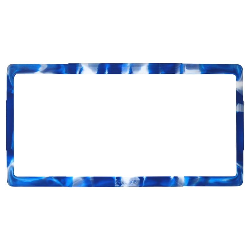 Cruiser Accessories Swirl Silicone License-Plate Frame