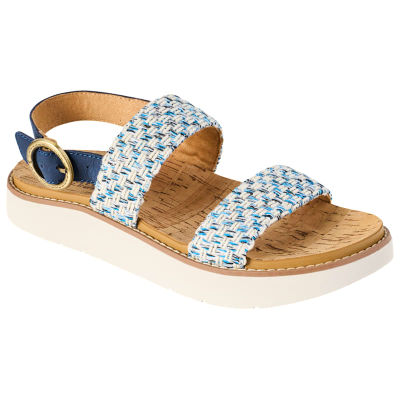 Natural Reflections Meadow Dos Woven Strap Sandals