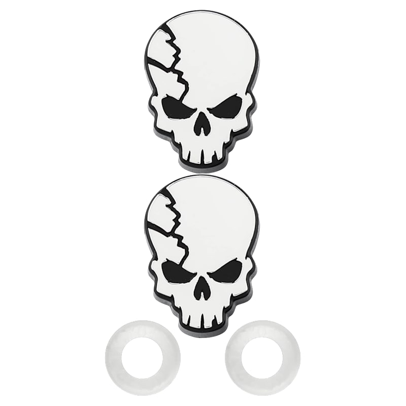 Cruiser Accessories Skull Fastener Caps