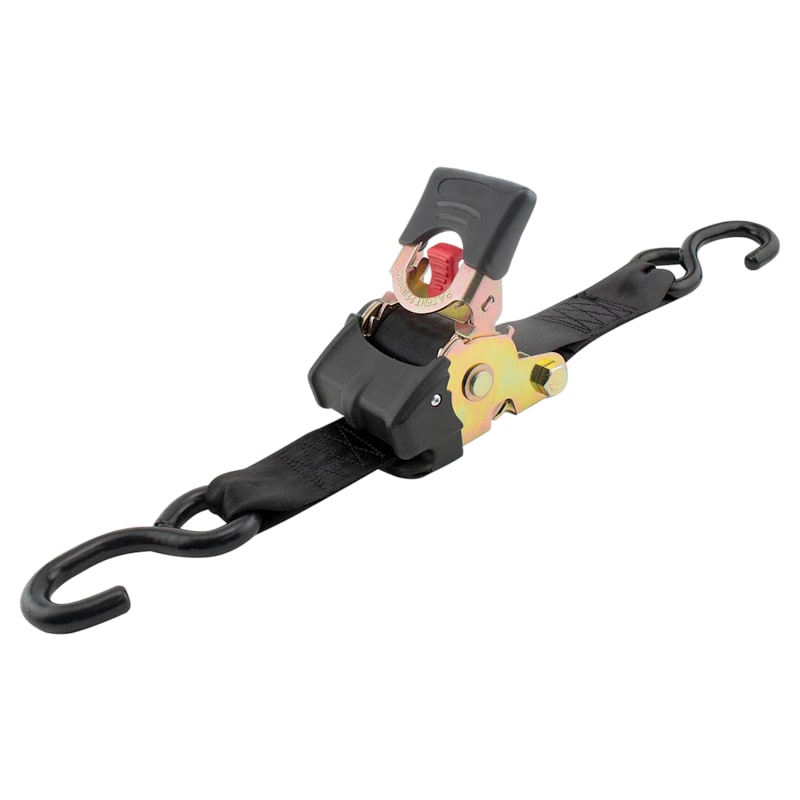 Erickson Black Retractable Ratchet Tie-Down 2-Pack