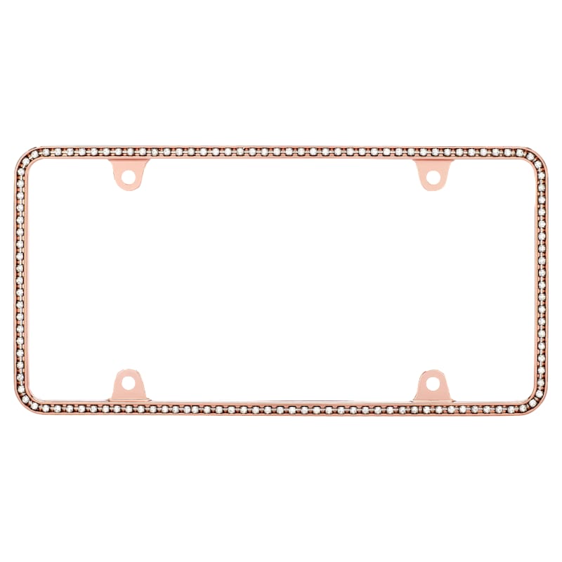 Cruiser Accessories Diamondesque License Plate Frame