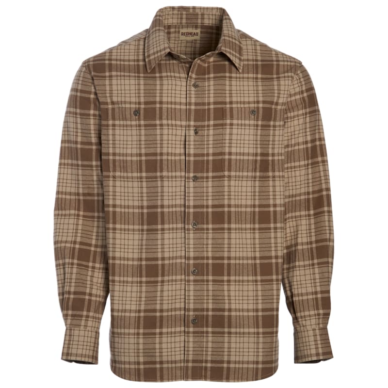 RedHead Ozark Mountain Flannel Long-Sleeve Button-Down Shirt