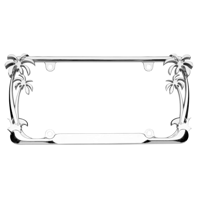 Cruiser Accessories Palm Tree License Plate Frame