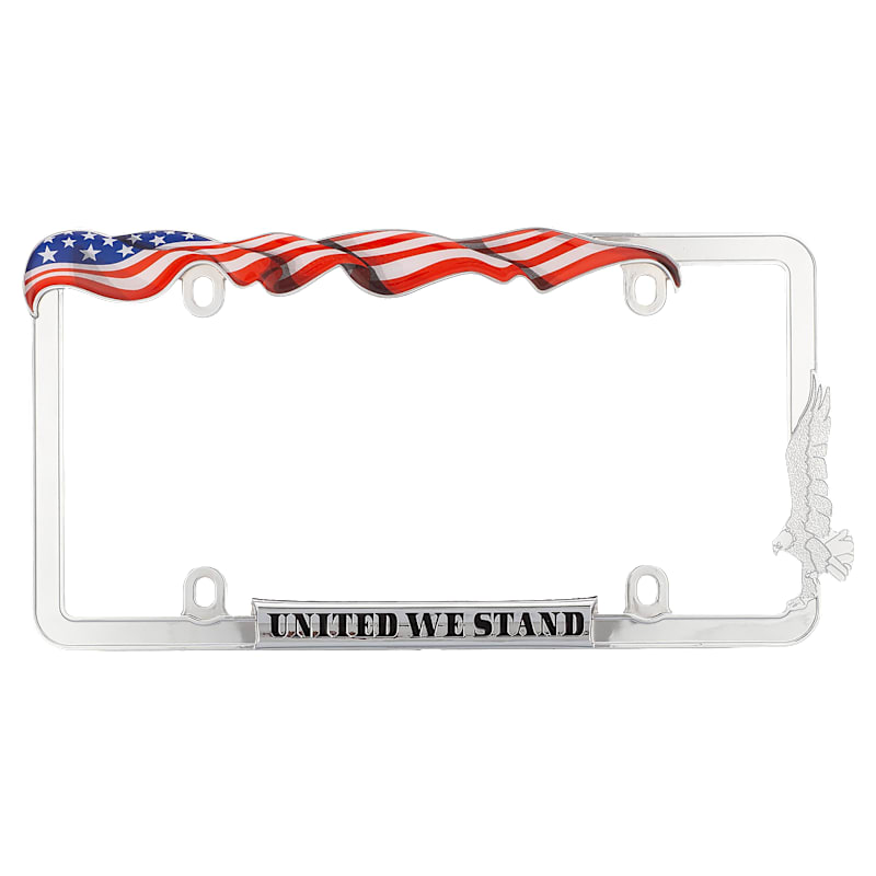 Cruiser Accessories United We Stand License Plate Frame