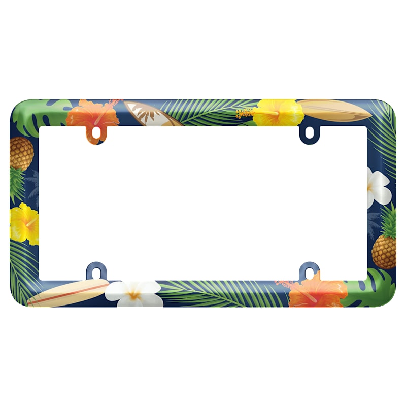 Cruiser Accessories Tropics Bold Graphics License-Plate Frame