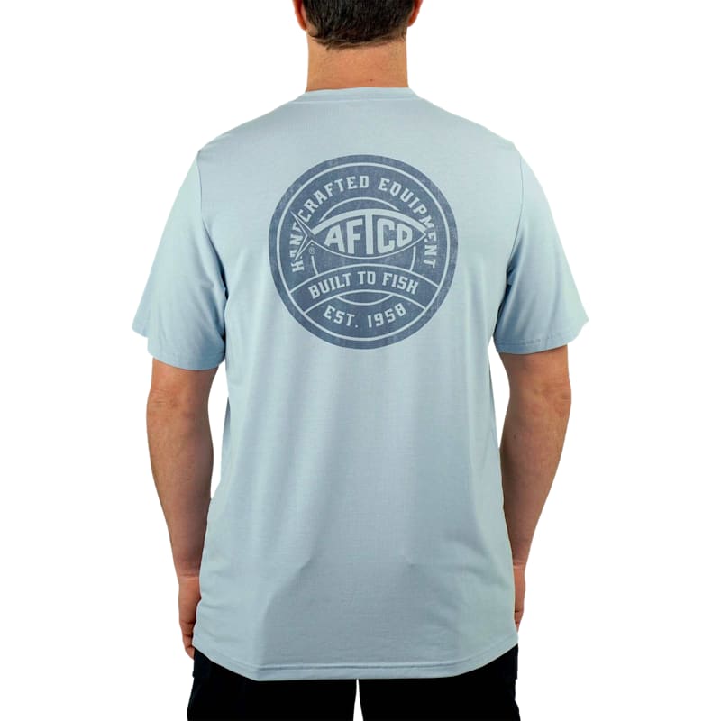 AFTCO Ocean Bound Built to Fish Performance Short-Sleeve Shirt