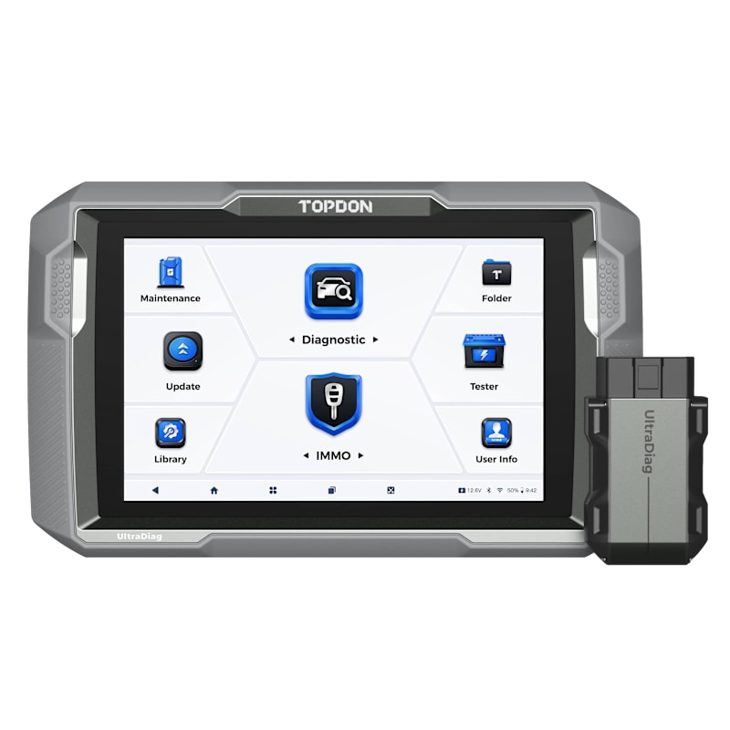 Topdon UltraDiag 8" Scan Tool and Key Programming Device