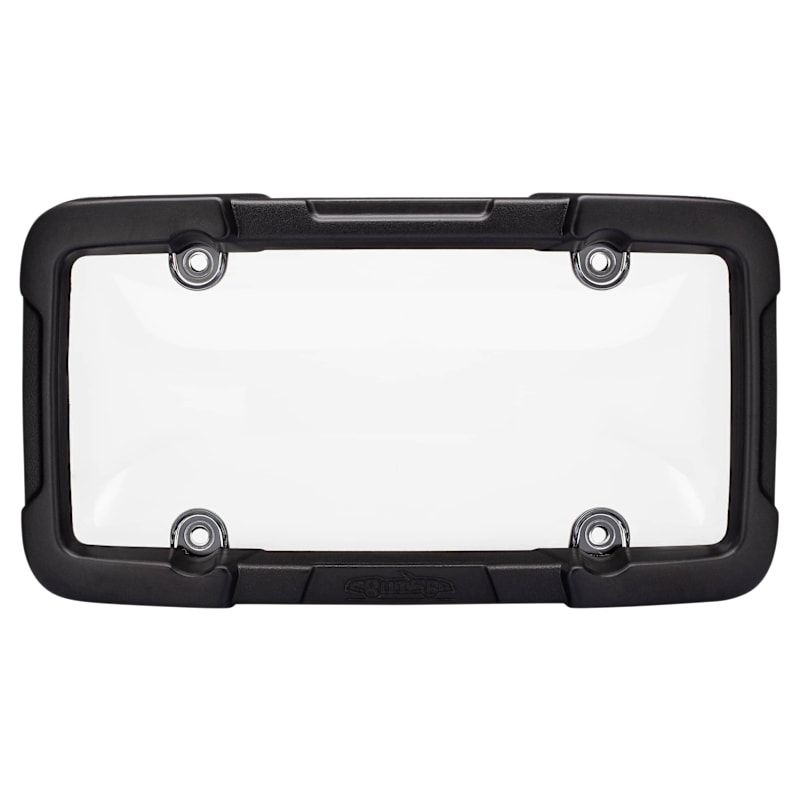 Cruiser Accessories Impact License-Plate Frame with Shield