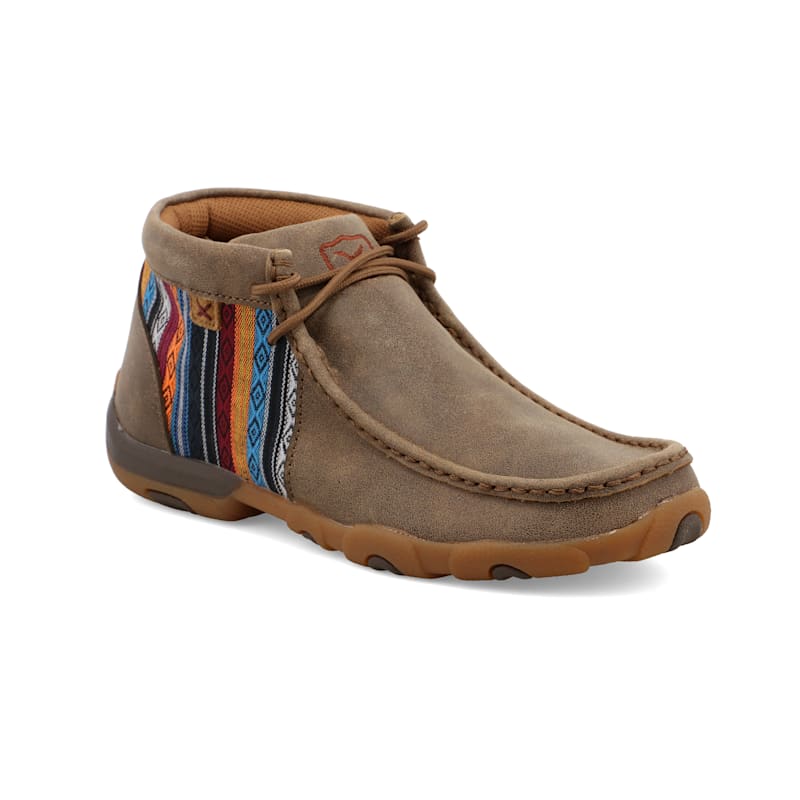Twisted X Chukka Serape Driving Moccasins for Women