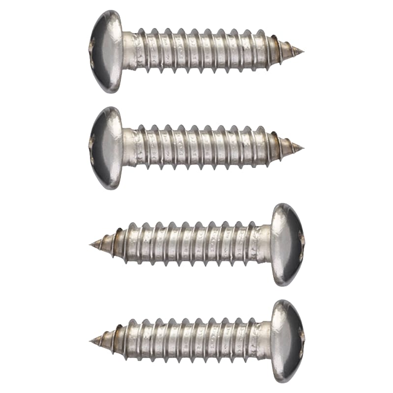 Cruiser Accessories Stainless Steel Self-Tapping License-Plate Fasteners