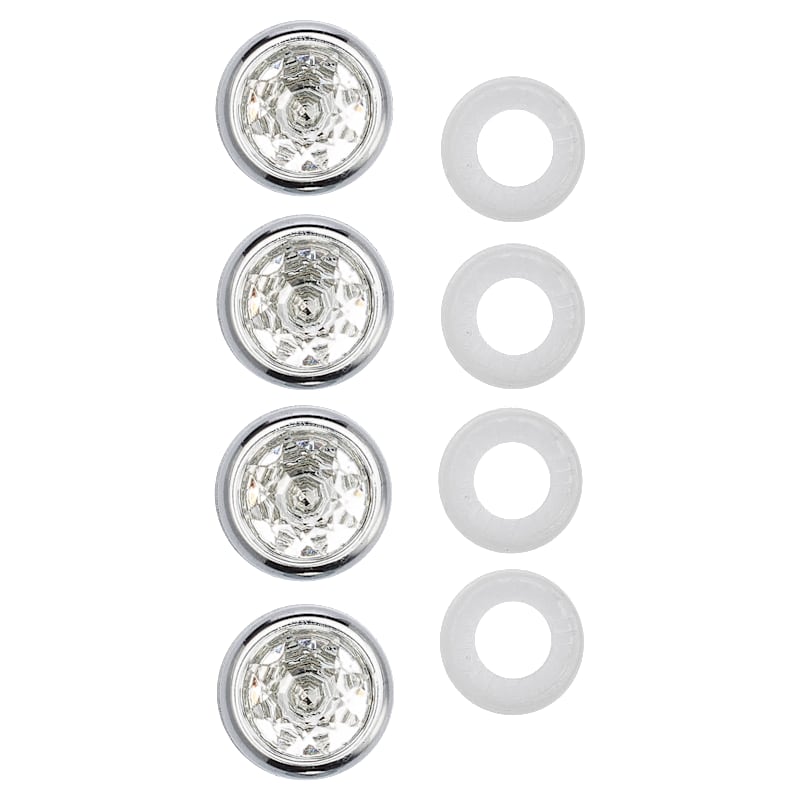 Cruiser Accessories Diamond Bling Fastener Caps