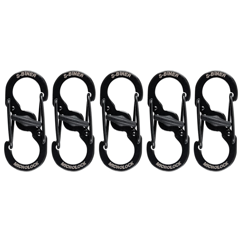 Nite Ize S-Biner MicroLock Stainless Steel Dual Carabiner