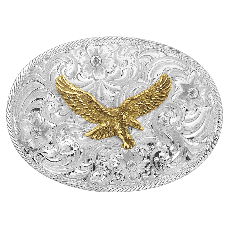 Montana Silversmiths Classic Eagle Belt Buckle
