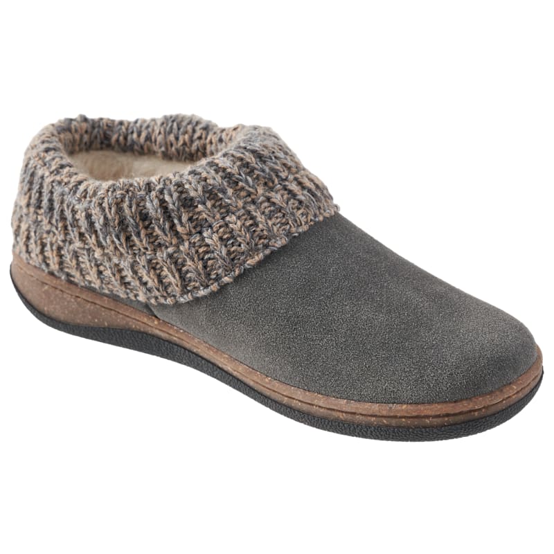 Natural Reflections Knit Collar Clogs