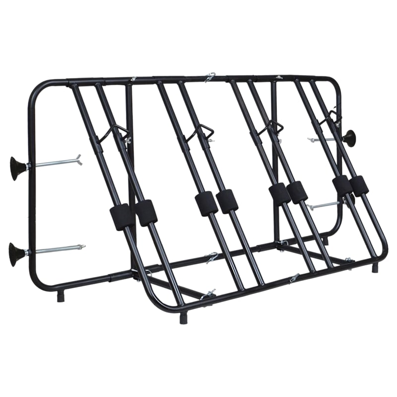 Tow Tuff Adjustable Truck-Bed Bike Rack