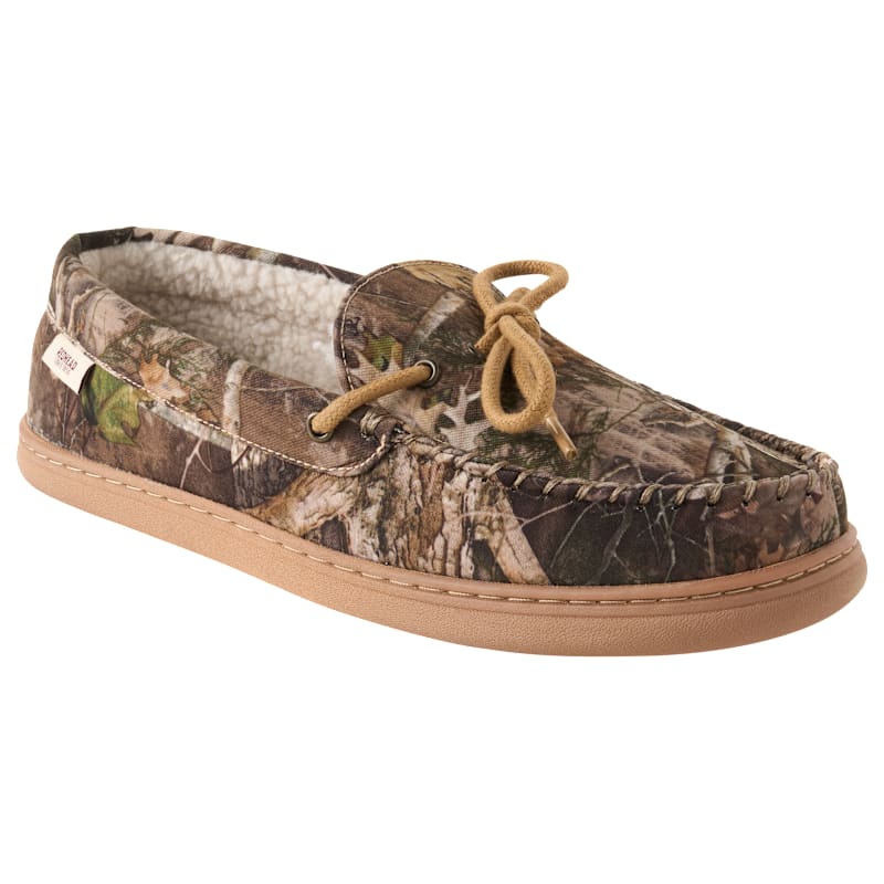 RedHead Slip-On Sherpa Camo Moccasins for Men