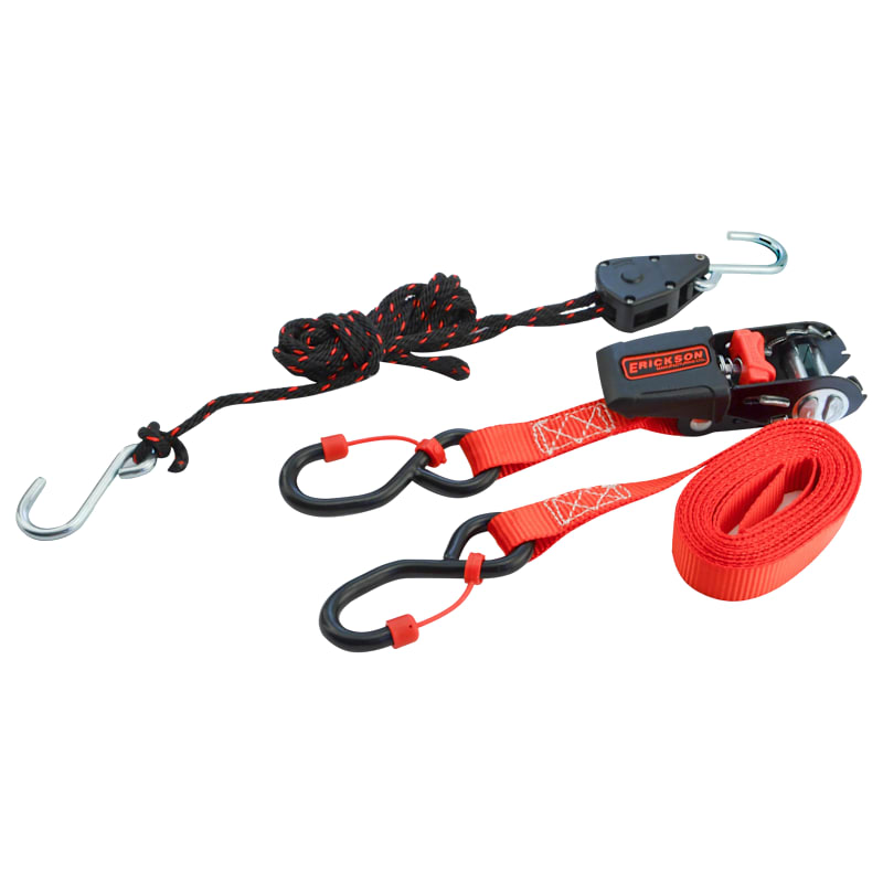 Erickson Tite Rope and Ratchet Strap Combo Pack
