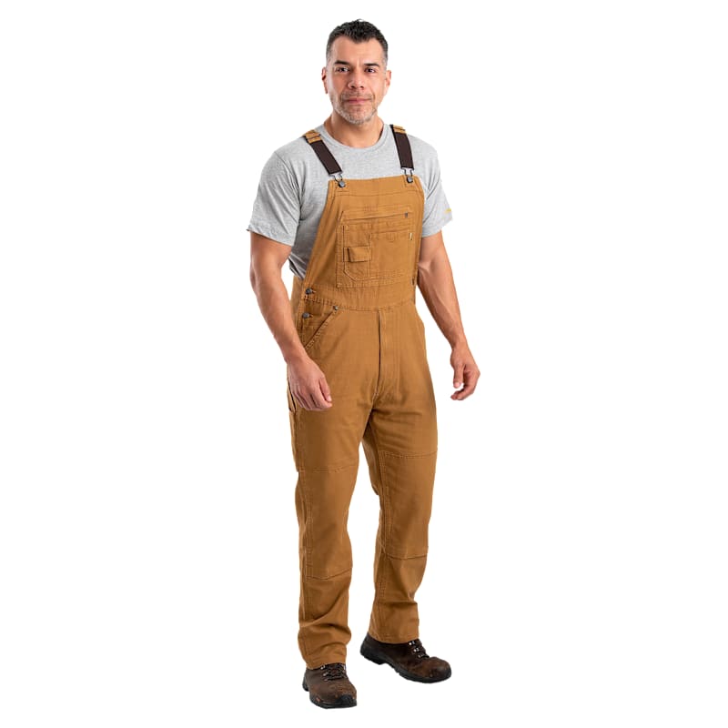 Berne Highland Flex Unlined Duck Bib Overalls