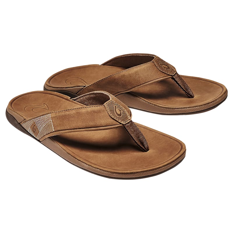 OluKai Tuahine Toe Post Sandals for Men