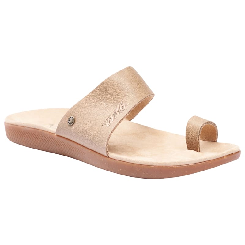 Natural Reflections Dawn Toe-Ring Sandals