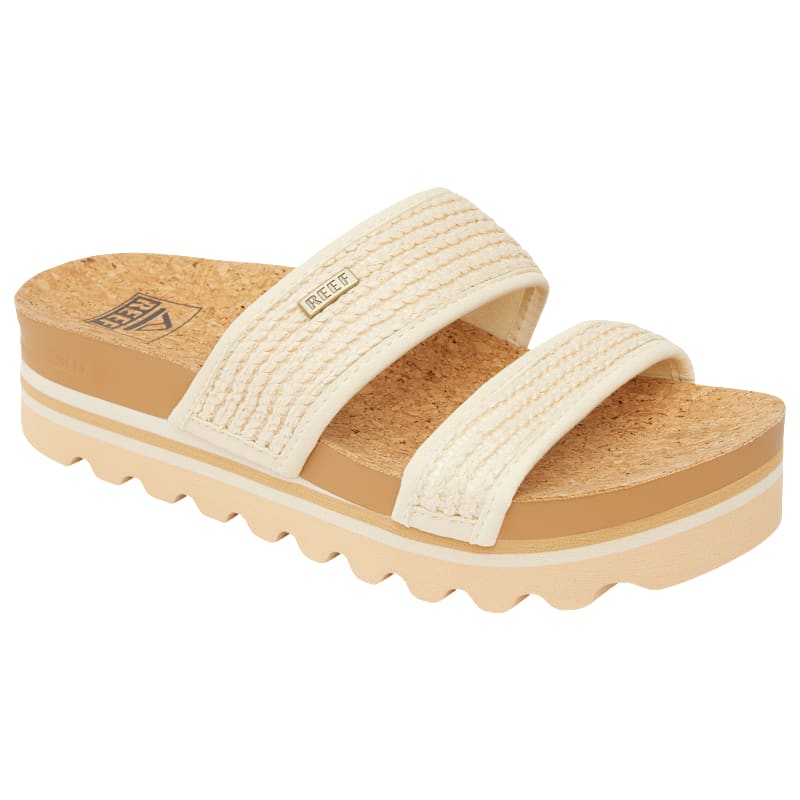 Reef Cushion Vista Hi 2-Strap Slide Sandals for Ladies