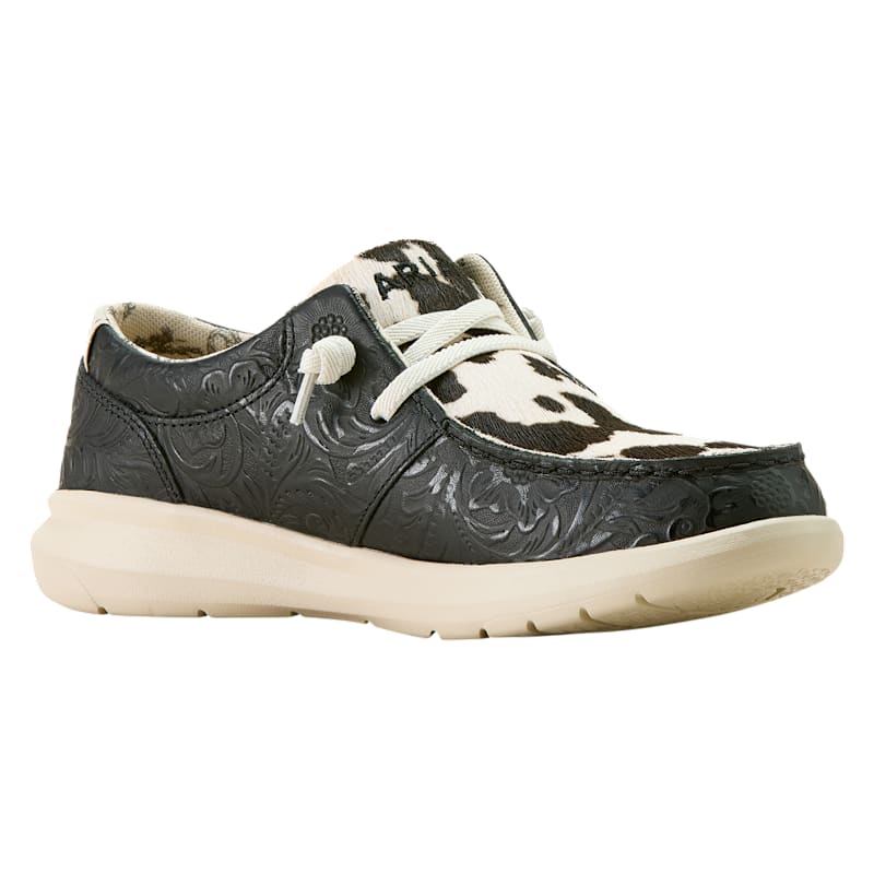 Ariat Hilo Floral Leather Casual Shoes for Ladies