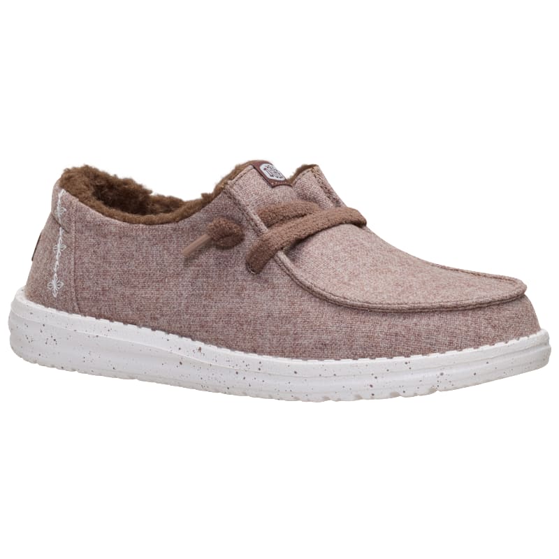 HEYDUDE Wendy Wool Cozy Casual Shoes for Ladies