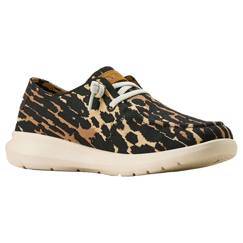 Ariat Hilo Leopard Knit Slip-On Shoes for Ladies