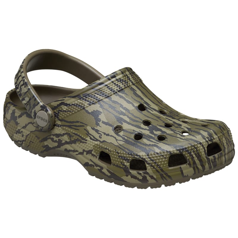Crocs Classic Mossy Oak Bottomland Clogs for Men