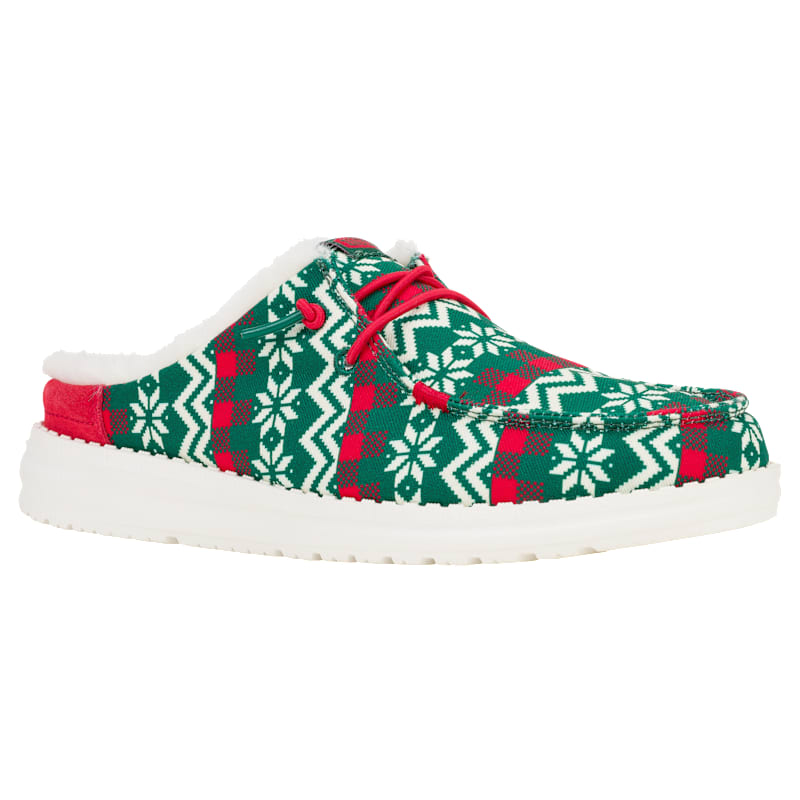 HEYDUDE Wendy Ugly Sweater Slip-On Shoes for Ladies