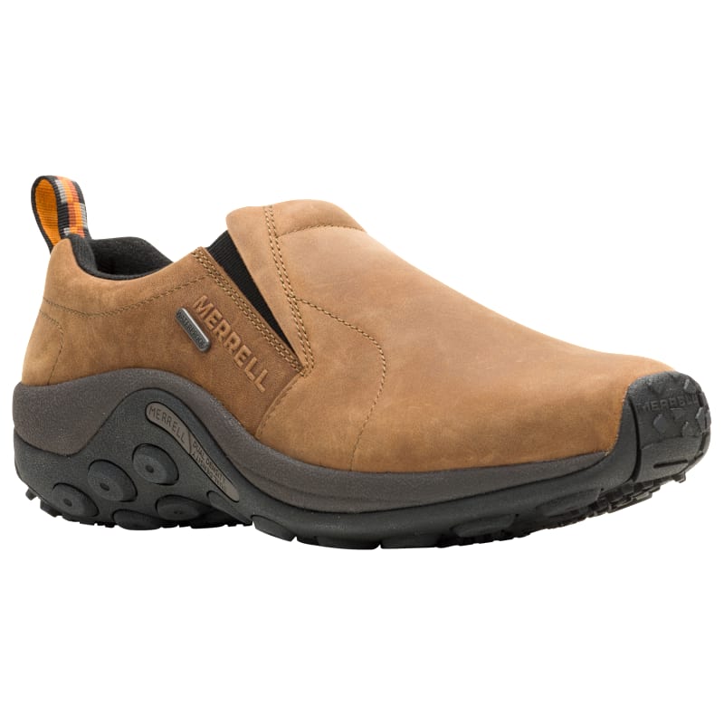 Merrell Jungle Moc Nubuck Waterproof Slip-On Shoes for Men