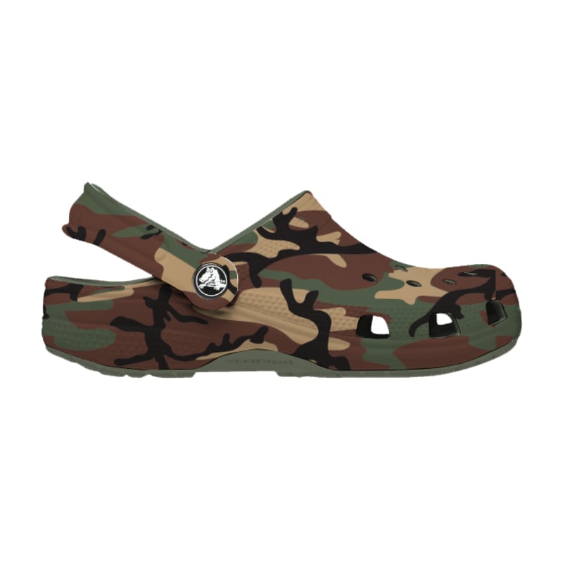 Crocs Camo Clogs for Kids