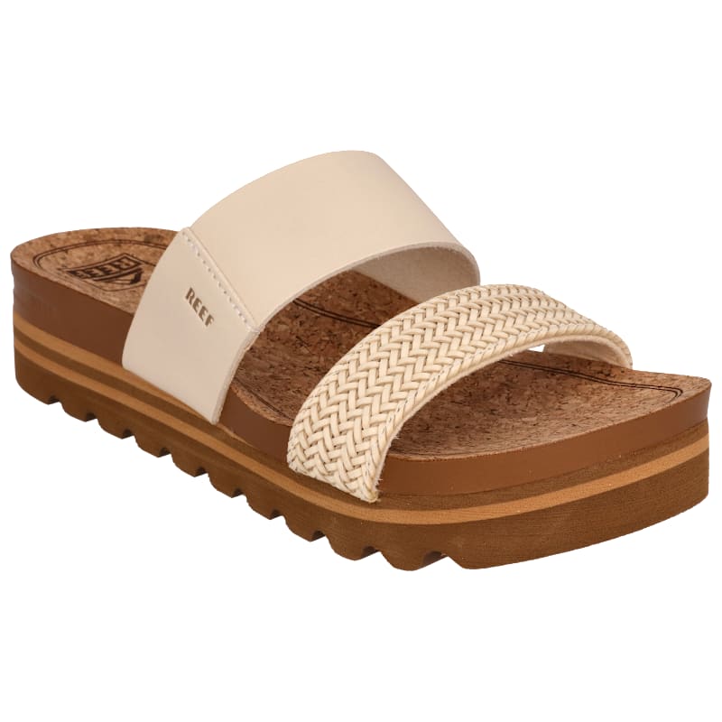 Reef Cushion Vista Hi Braided Slide Sandals for Ladies