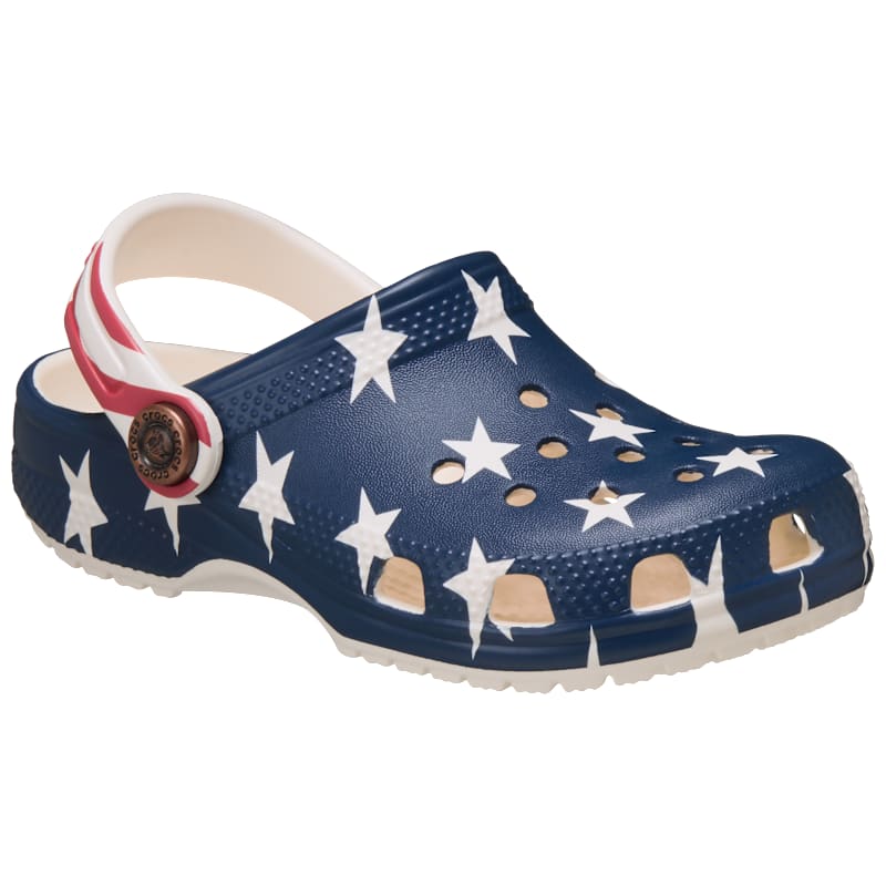 Crocs Classic American Flag Clogs for Kids