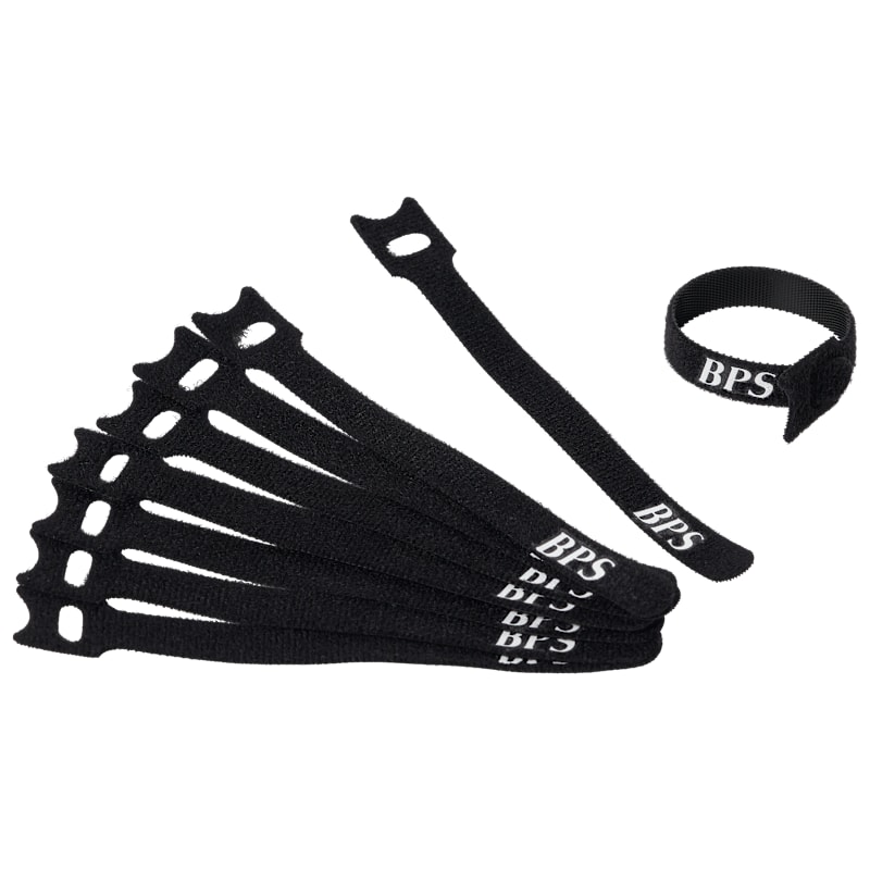 Bass Pro Shops 6" Reusable Cable Ties 10-Pack