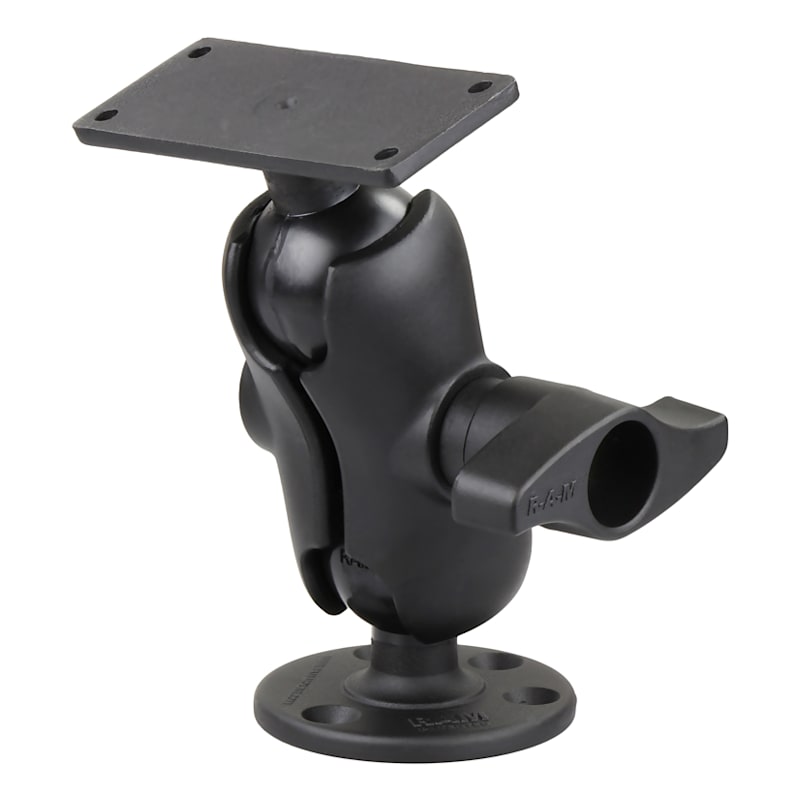 RAM Mounts Ball Mount with Round Base for Humminbird Helix Units