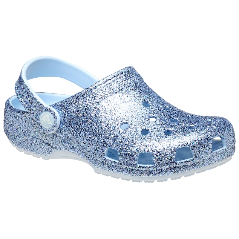 Crocs Classic Chunky Glitter Clogs for Kids
