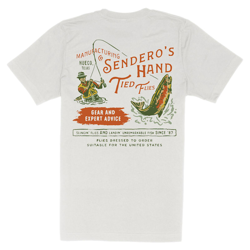 Sendero Hand-Tied Flies Short-Sleeve T-Shirt