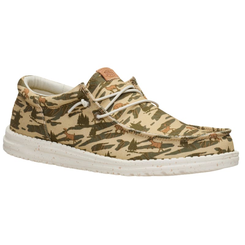 HEYDUDE Wally Funk Outdoor Camo Casual Shoes for Men