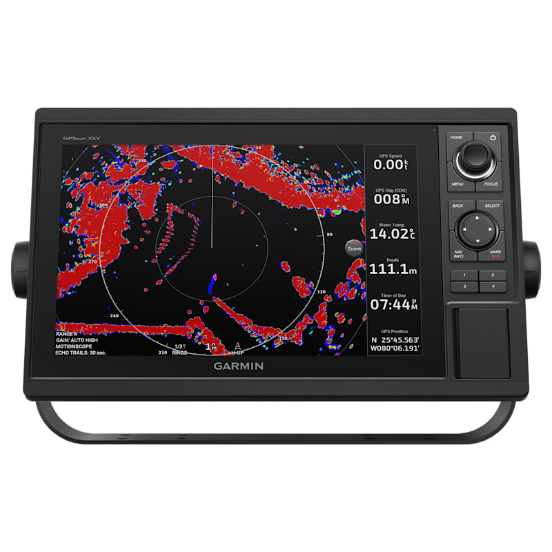 Garmin GPSMAP 1242xsv 12" Chartplotter with Sonar, Garmin Navionics+ Mapping, and GT52HW-TM Transducer